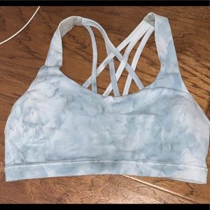 SOLD Lululemon free to be serene bra (8) *hand dye